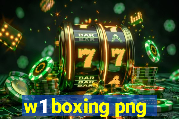 w1 boxing png